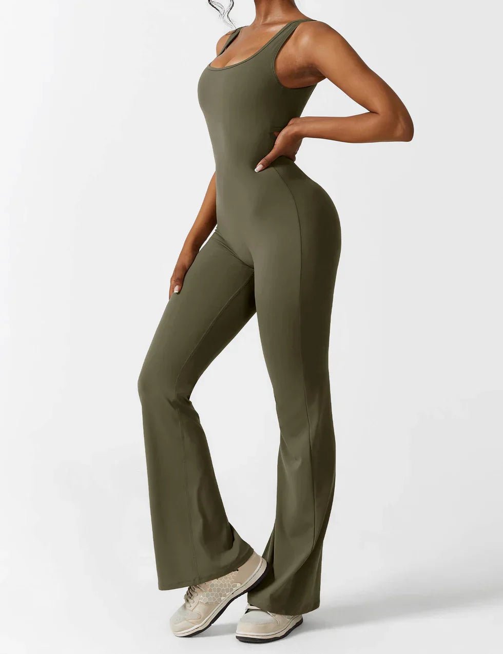 Miss | Jumpsuit Dames Modern - Polyester - Miss Madera