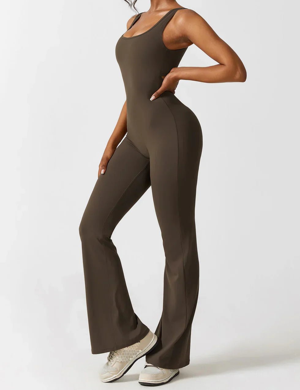 Miss | Jumpsuit Dames Modern - Polyester - Miss Madera
