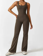 Miss | Jumpsuit Dames Modern - Polyester - Miss Madera