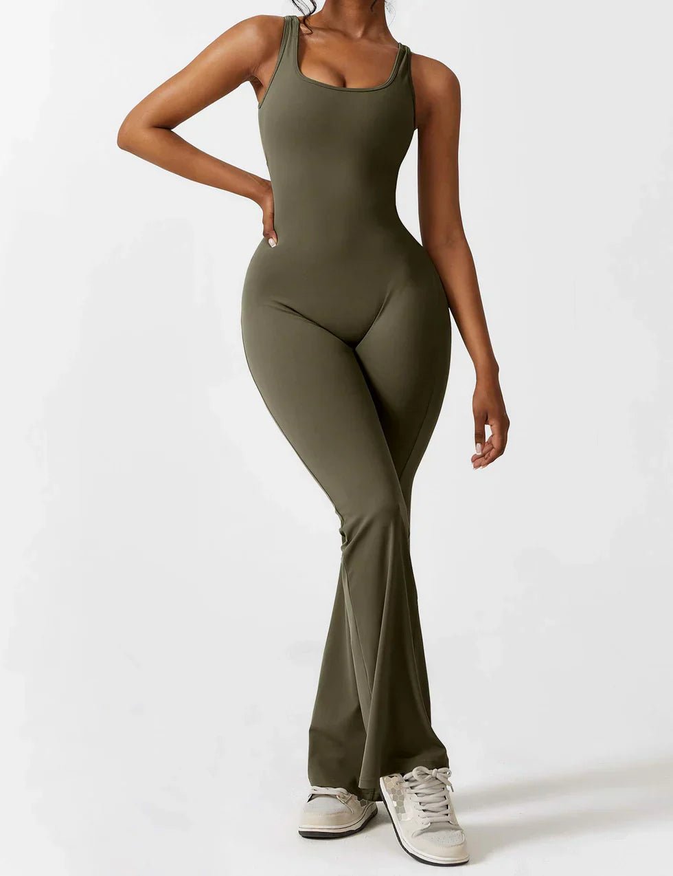 Miss | Jumpsuit Dames Modern - Polyester - Miss Madera