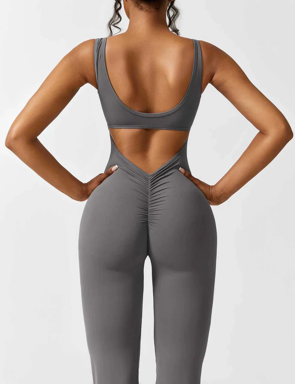 Miss | Jumpsuit Dames Modern - Polyester - Miss Madera