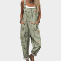 Miss | Jumpsuit Dames Oversized Print - Katoen - Miss Madera MIS-DNXT1F