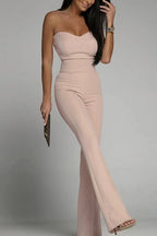 Miss | Jumpsuit Dames Strapless Elegant - Katoenmix - Miss Madera MIS-NG2CDT
