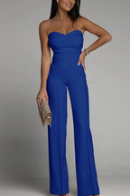 Miss | Jumpsuit Dames Strapless Elegant - Katoenmix - Miss Madera MIS-77TFG4