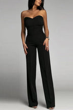 Miss | Jumpsuit Dames Strapless Elegant - Katoenmix - Miss Madera MIS-LXV7I2