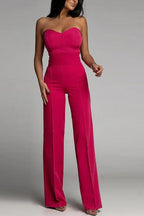 Miss | Jumpsuit Dames Strapless Elegant - Katoenmix - Miss Madera MIS-RRY5R2