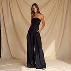 Miss | Jumpsuit Dames Strapless Elegant - Polyester - Miss Madera MIS-FI99A0