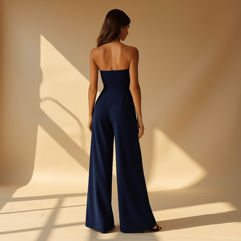 Miss | Jumpsuit Dames Strapless Elegant - Polyester - Miss Madera MIS-PFF9V2