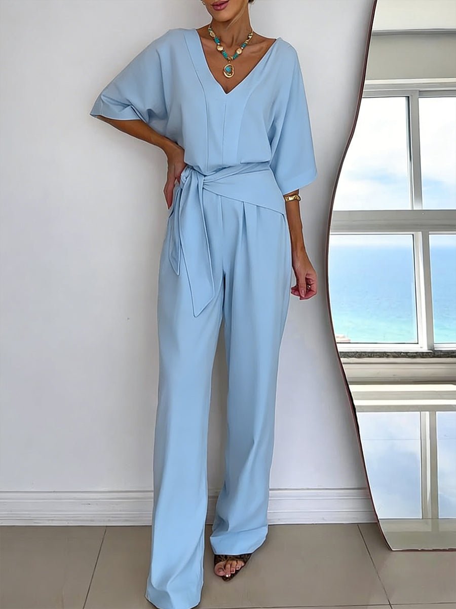 Miss | Jumpsuit Dames Tailored Ankle - Linnen - Miss Madera MIS-COO6TL