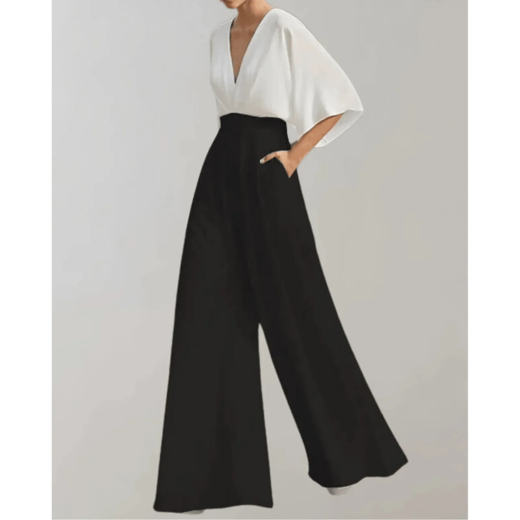 Miss | Jumpsuit Dames Wide Leg - Polyester - Miss Madera MIS-7AC643