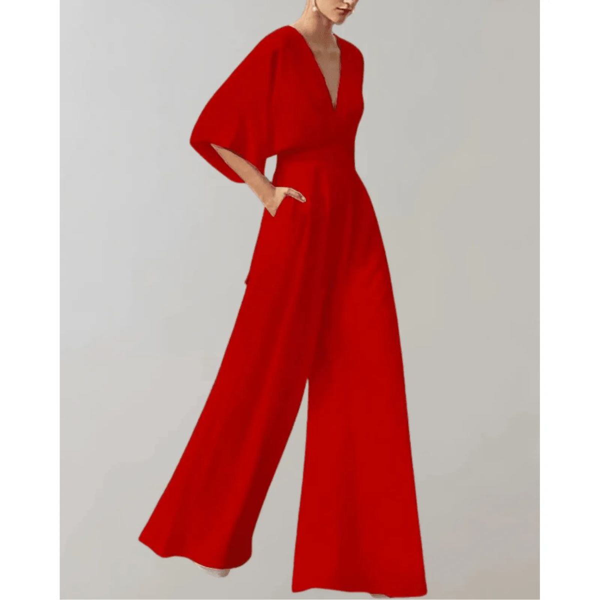 Miss | Jumpsuit Dames Wide Leg - Polyester - Miss Madera MIS-4742A9
