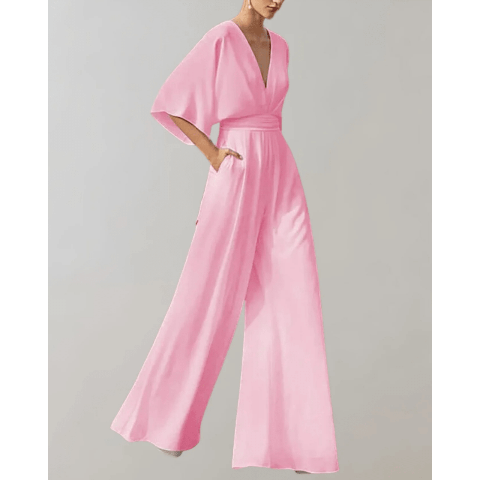 Miss | Jumpsuit Dames Wide Leg - Polyester - Miss Madera MIS-4DF3E6