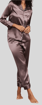 Miss | Jumpsuit Dames Zijde Nachtmode - Moerbei Zijde - Miss Madera MIS-FD9F8S