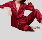 Miss | Jumpsuit Dames Zijde Nachtmode - Moerbei Zijde - Miss Madera MIS-NCWV38