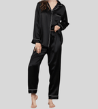 Miss | Jumpsuit Dames Zijde Nachtmode - Moerbei Zijde - Miss Madera MIS-AAFBMU