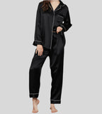 Miss | Jumpsuit Dames Zijde Nachtmode - Moerbei Zijde - Miss Madera MIS-AAFBMU