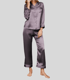 Miss | Jumpsuit Dames Zijde Nachtmode - Moerbei Zijde - Miss Madera MIS-PJ8J8K