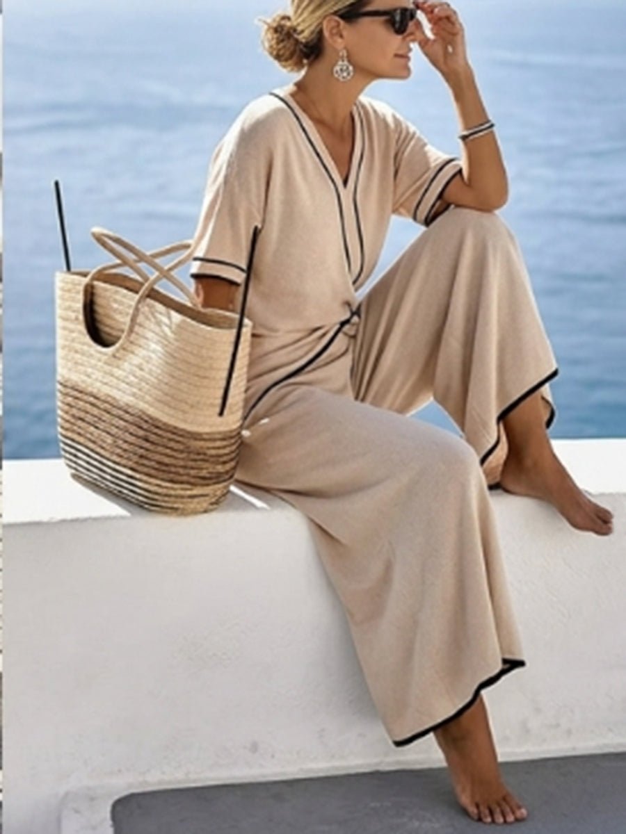 Miss | Jumpsuit Dames Zomer A-lijn Hoge Taille - Polyester - Miss Madera MIS-SNW8IR