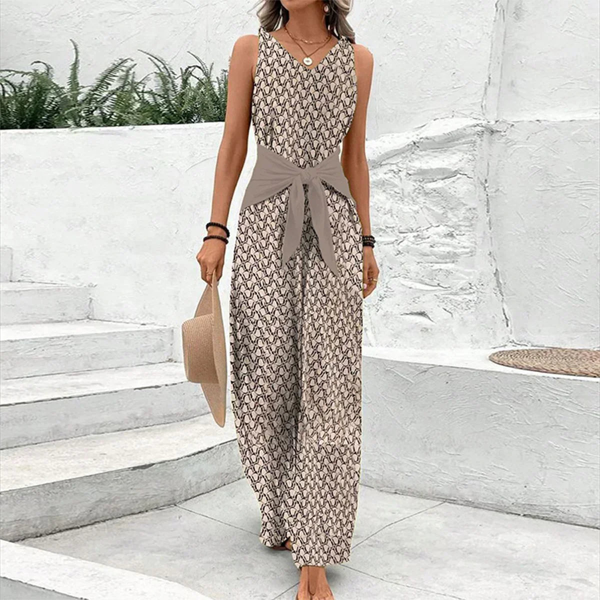 Miss | Jumpsuit Dames Zomer Elegant - Viscose - Miss Madera MIS-4PV82W