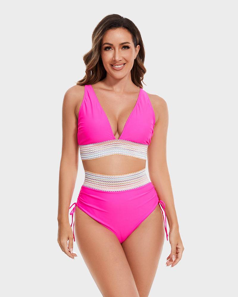 Miss | Jumpsuit Dames Zomer Kleurblok - Nylon - Miss Madera MIS-YVC0EJ