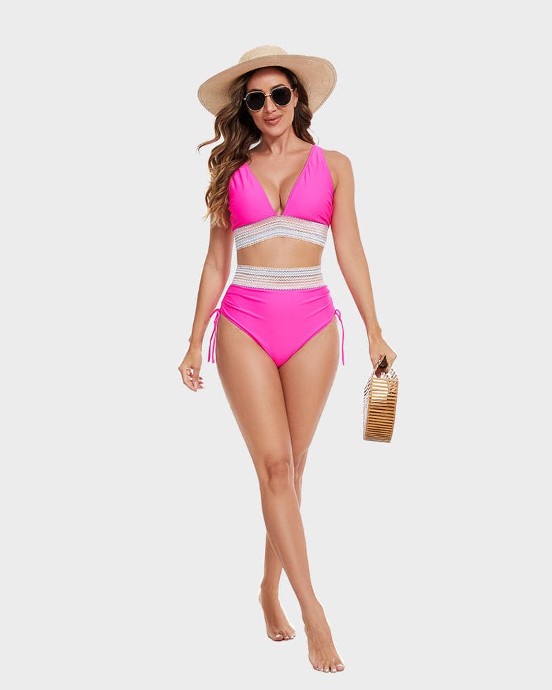 Miss | Jumpsuit Dames Zomer Kleurblok - Nylon - Miss Madera MIS-YVC0EJ