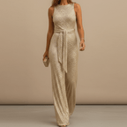 Miss | Jumpsuit Dames Zomer Minimalist - Polyester - Miss Madera