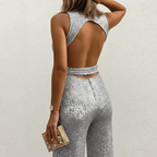 Miss | Jumpsuit Dames Zomer Minimalist - Polyester - Miss Madera