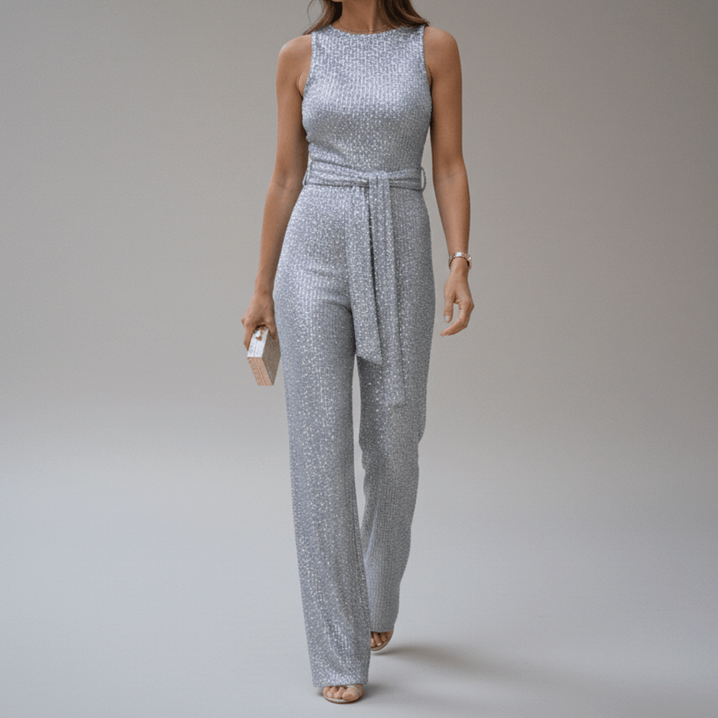 Miss | Jumpsuit Dames Zomer Minimalist - Polyester - Miss Madera