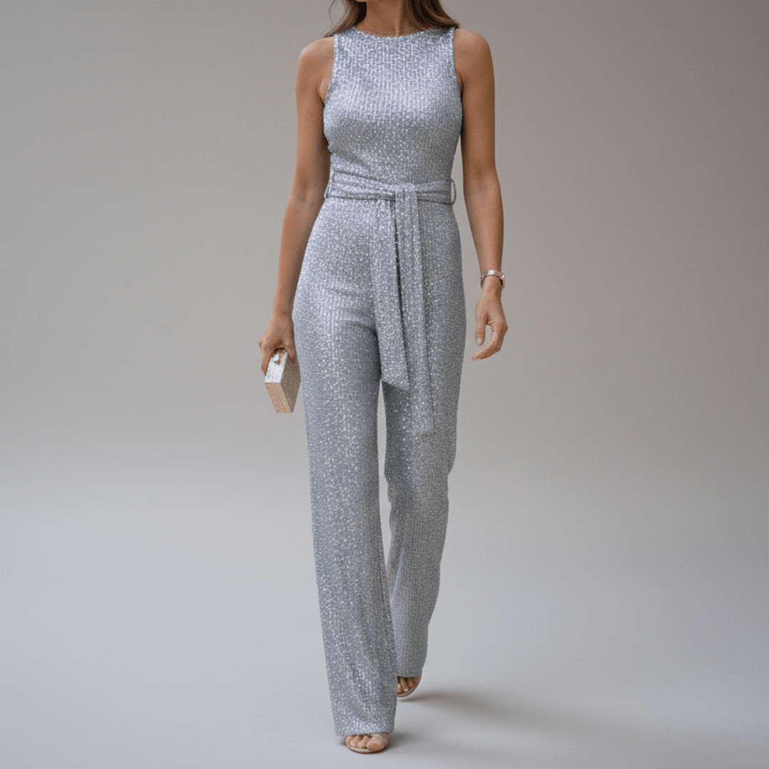 Miss | Jumpsuit Dames Zomer Minimalist - Polyester - Miss Madera