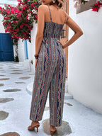 Miss | Jumpsuit Dames Zomer Wijd Been - Polyester - Miss Madera MIS-AL7OX7