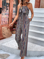 Miss | Jumpsuit Dames Zomer Wijd Been - Polyester - Miss Madera MIS-AL7OX7