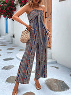 Miss | Jumpsuit Dames Zomer Wijd Been - Polyester - Miss Madera MIS-AL7OX7