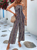 Miss | Jumpsuit Dames Zomer Wijd Been - Polyester - Miss Madera MIS-AL7OX7