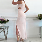 Miss | Jurk Dames Avond Elegant - Satijn - Miss Madera MIS-VI417W
