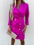 Miss | Jurk Dames Blazer Stijl - Polyester - Miss Madera MIS-HPYQ7I