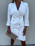 Miss | Jurk Dames Blazer Stijl - Polyester - Miss Madera MIS-GS21ES