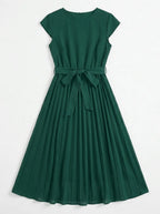 Miss | Jurk Dames Boho V-hals Feest - Viscose - Miss Madera MIS-B0J4OI