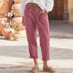 Miss | Jurk Dames Casual Cropped Stijl - Ademend Materiaal - Miss Madera MIS-6I30FO