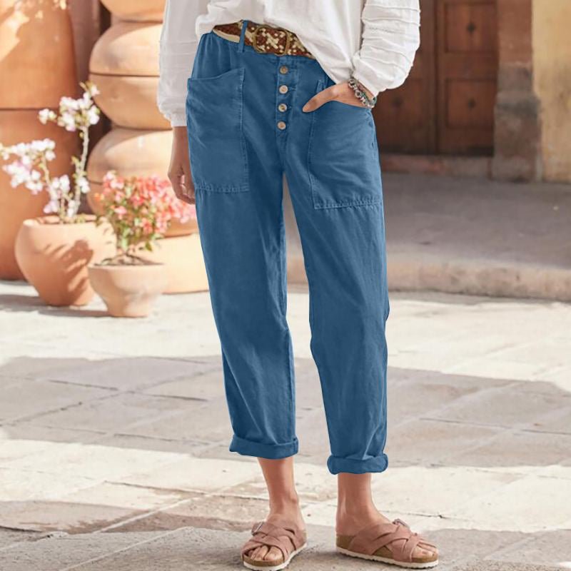 Miss | Jurk Dames Casual Cropped Stijl - Ademend Materiaal - Miss Madera MIS-YPQ75F