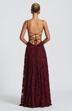 Miss | Jurk Dames Casual Maxi - Viscose - Miss Madera