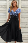 Miss | Jurk Dames Casual Midi - Polyester - Miss Madera
