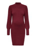 Miss | Jurk Dames Casual Mini Hoge Hals - Stretch - Miss Madera MIS-UJQIBM