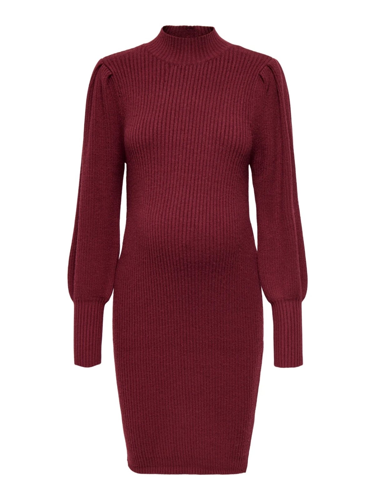 Miss | Jurk Dames Casual Mini Hoge Hals - Stretch - Miss Madera MIS-UJQIBM