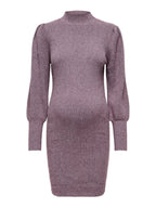 Miss | Jurk Dames Casual Mini Hoge Hals - Stretch - Miss Madera MIS-HLC7OG