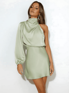 Miss | Jurk Dames Casual Mini - Viscose - Miss Madera