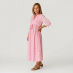 Miss | Jurk Dames Casual Relaxed - 100% viscose - Miss Madera