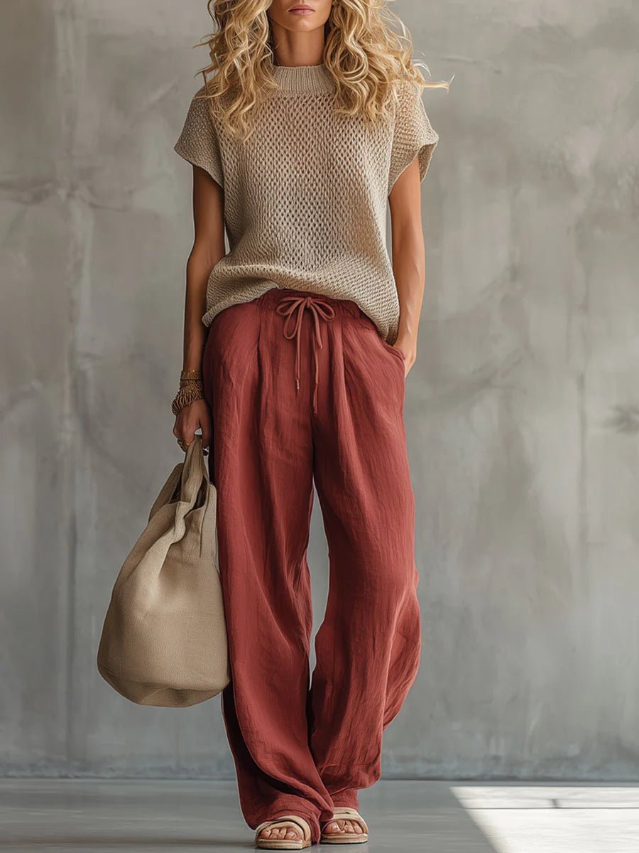 Miss | Jurk Dames Casual Relaxed Tweedelig - Katoen - Miss Madera MIS-5WEJRZ