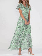 Miss | Jurk Dames Elegant Floweend - Viscose - Miss Madera MIS-5ICNM3