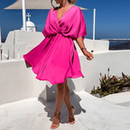 Miss | Jurk Dames Elegant - Viscose - Miss Madera MIS-8A16JU