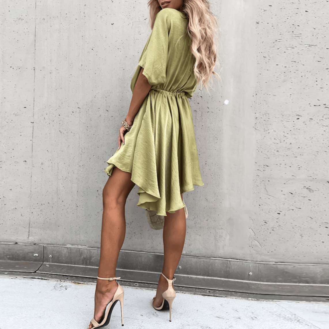 Miss | Jurk Dames Elegant - Viscose - Miss Madera MIS-PYCP4N